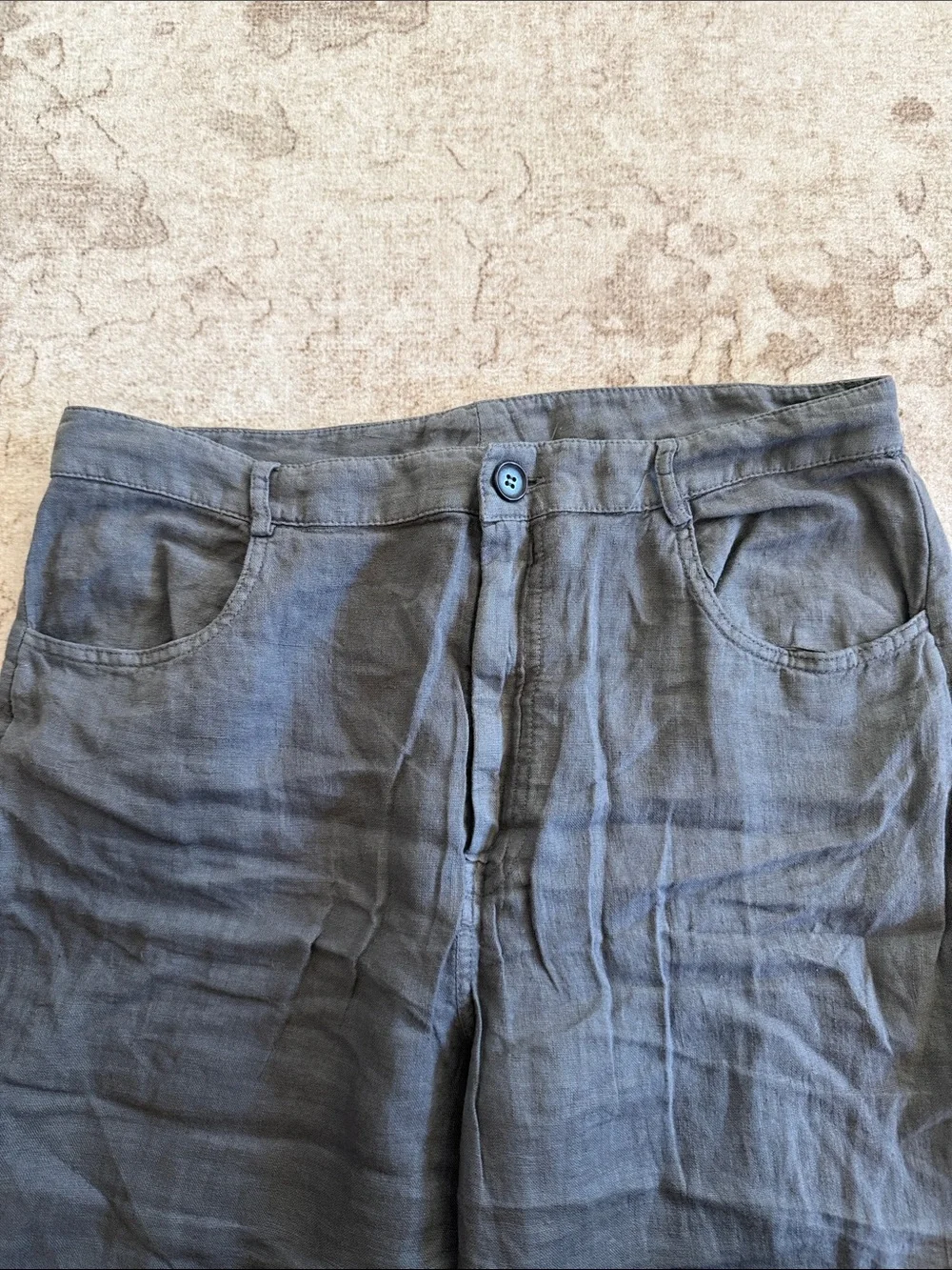 Zara NWOT Women’s Casual Gray Linen Pants